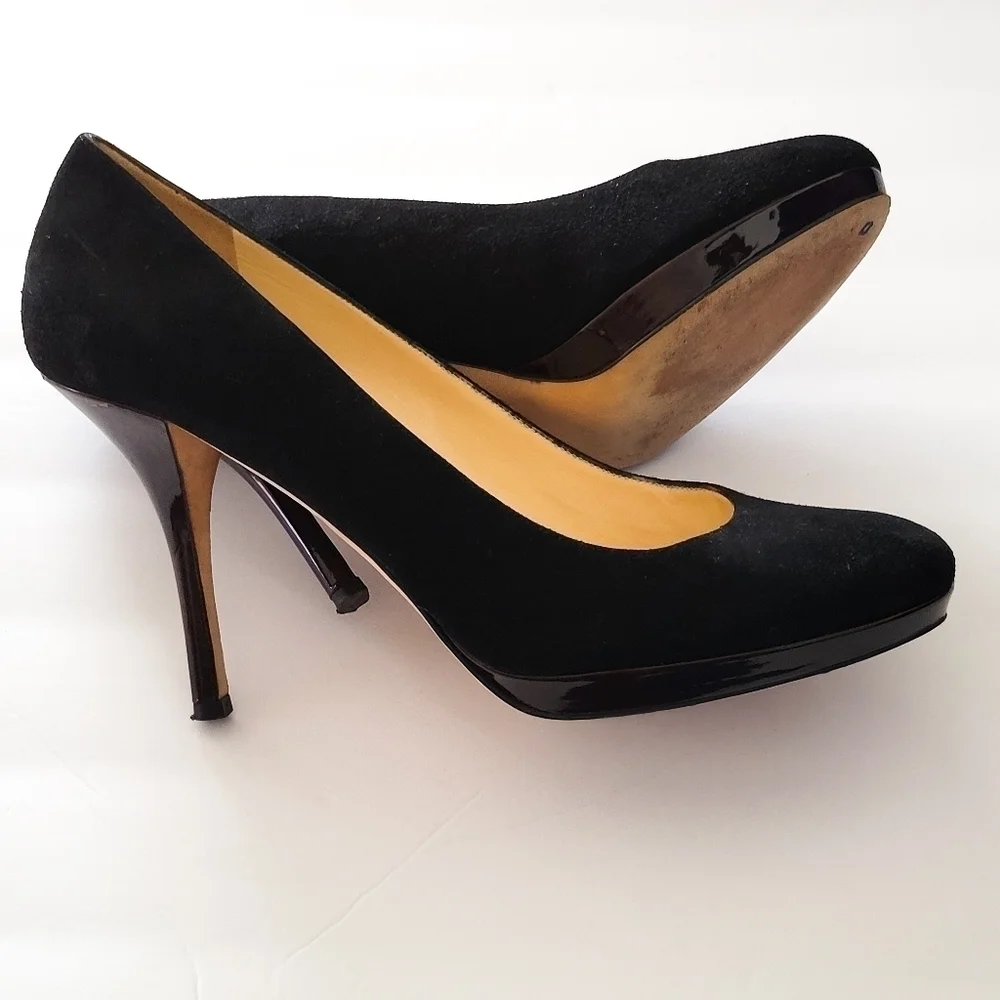 Kate spade black Pump Preppy Academia Corpcore Office Siren heels 9.5B